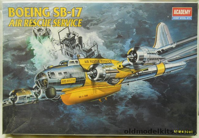 Academy 1/72 Boeing SB-17 Air Rescue Service - (Rescue B-17 Flying Fortress), 2165 plastic model kit